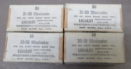 Vintage Western 30 cal Bullets for Reloading 30-30 Winchester