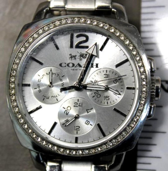 Coach Stainless Steel Man's Watch