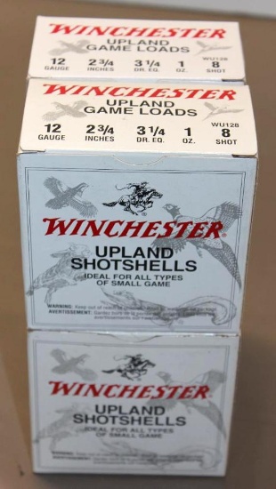 100 Cartridges Winchester 12 Gauge Upland Shotshells