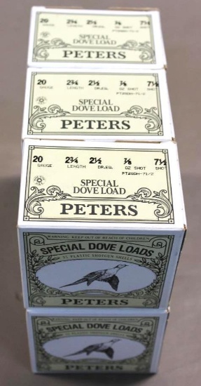 150 Cartridges 20 Gauge Peters Special Dove Loads