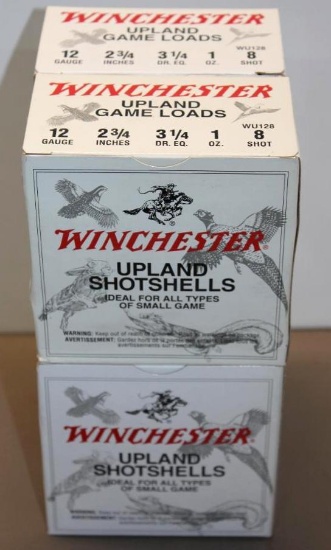 100 Cartridges Winchester 12 Gauge Upland Shotshells
