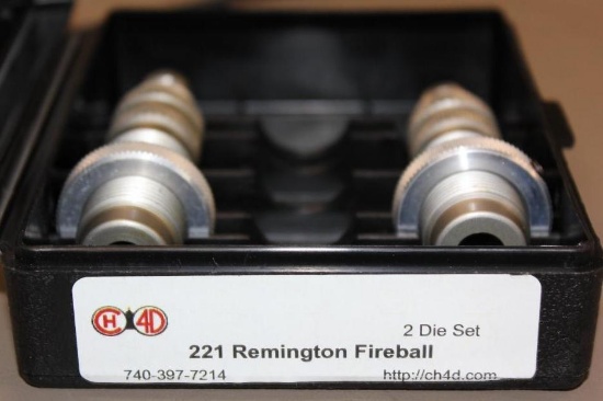 CH Tool and Die 221 Remington Fireball 2 Die Set