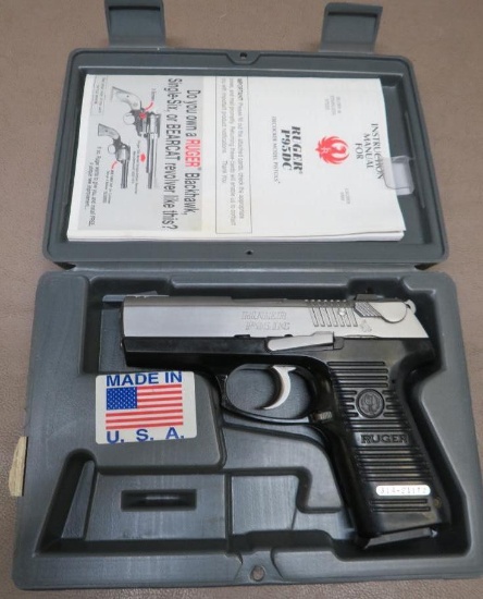 Ruger P95DC, 9MM, Pistol, SN# 314-21172