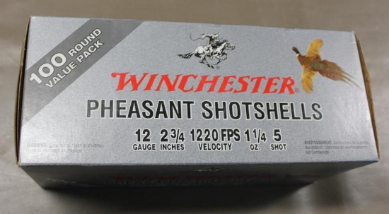 100 Round Value Pack Winchester 12 Gauge Pheasant Loads