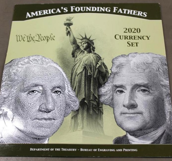 America's Founding Fathers 2020 Currency Set