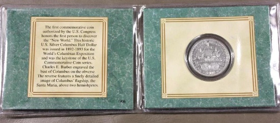 Columbian Expedition Commemorative Half Dollar