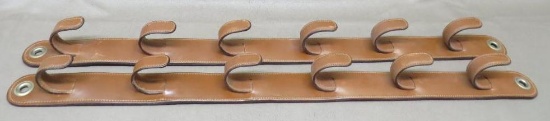 Leather Wall Mount Rifle Rack