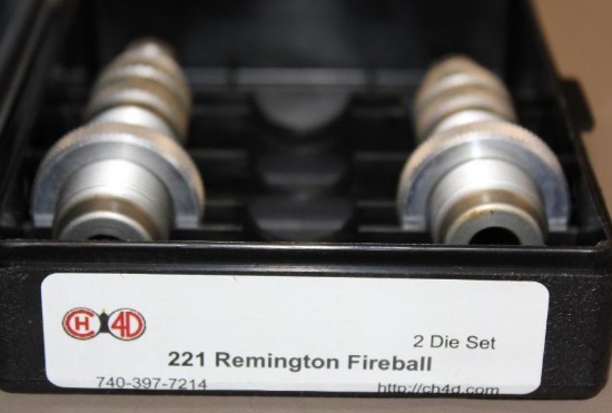 CH Tool and Die 221 Remington Fireball 2 Die Set