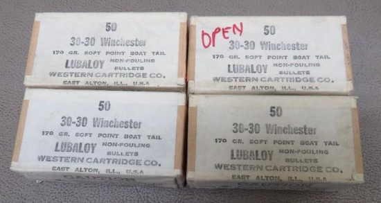 Vintage Western 30 cal Bullets for Reloading 30-30 Winchester