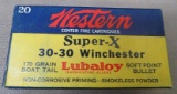 Western Super X 30-30 Winchester Ammunition
