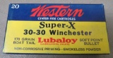 Western Super X 30-30 Winchester Ammunition