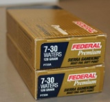 40 Rounds Federal 7-30 Waters Ammunition