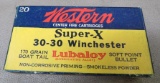 Western Super X 30-30 Winchester Ammunition