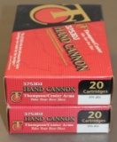 40 Cartridges Thompson Center 375 JDJ Hand Cannon Ammunition