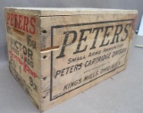 Wooden Peters 16 Gauge Skeet Shotgun Ammunition Crate