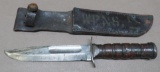 WWII Utica US Military Fighting Knife