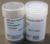 2007-2016 Uncirculated Presidential Dollar Set