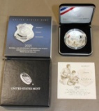 2021 National Law Enforcement Memorial and Museum Proof Silver Dollar
