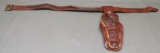 H.H Heiser Revolver Holster and Belt