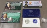 Eisenhower Coin Collection Including 6 $1 Coins