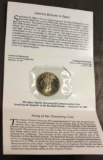 Republic of the Marshall Islands Space Shuttle Discovery $5 Coin
