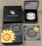 US Mint 2020 Women's Suffrage Centennial Silver Dollar