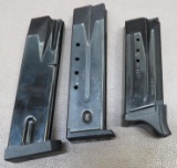 Three Pistol Magazines