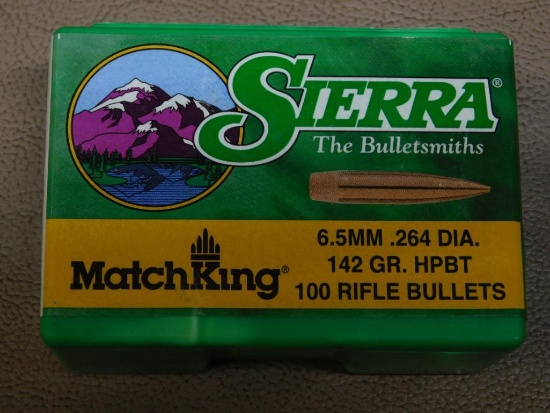 Sierra Match King 6.5mm Bullets