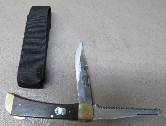 Carl Schlieper Solingen Germany Two Blade Lock back Knife