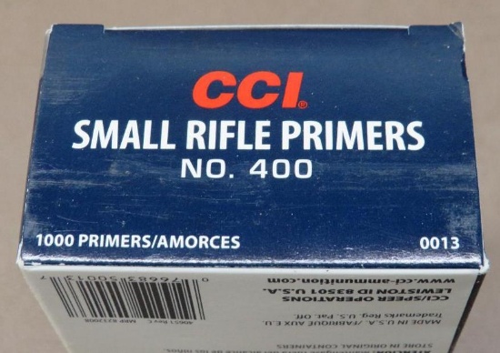 CCI #400 Small Rifle Primers NO SHIPPING