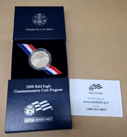 2008 Bald Eagle Commemorative Half Dollar Coin