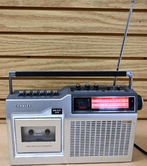 Crosley Two Band Radio Cassette Recorder