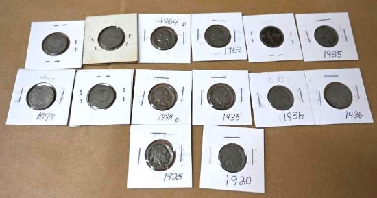 Fourteen V / Buffalo Nickels