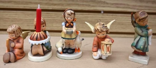 Five Hummel Figurines