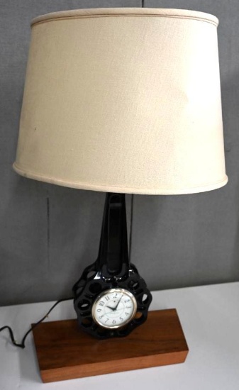 Unusual Piston Rod / GE Clock Lamp