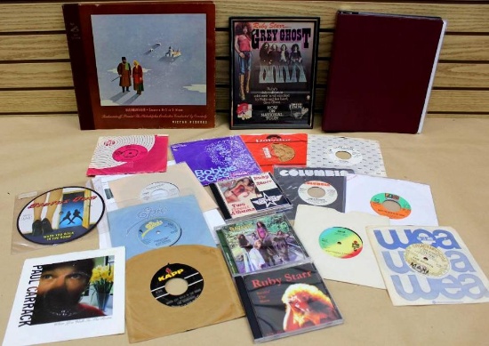 Collection of Record Singles, CDs, and More by Ruby Starr and Others