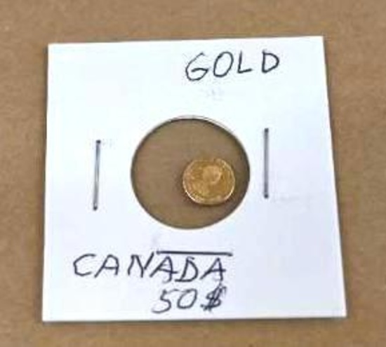 1979 Canadian $50 Gold Coin