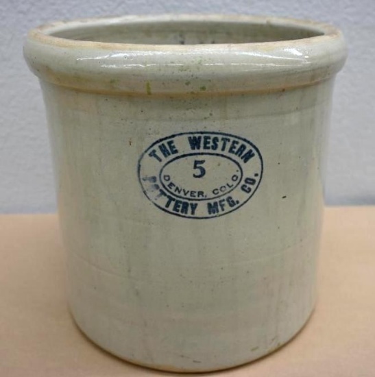 Western Pottery 5 Gallon Crock!