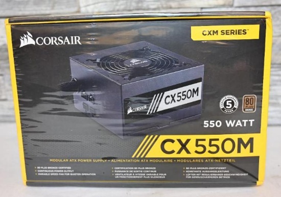 New Corsair CX550M Modular ATX Power Supply