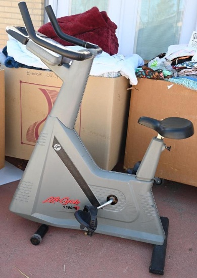 Life Cycle 9500HR Exercycle