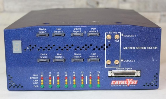 Catalyst Master Series STX-431 Emulation Coverage and Protocol Analyzer