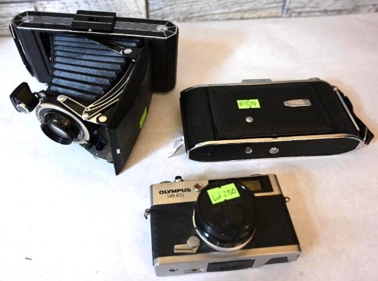 Three Vintage Cameras