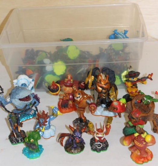 Collection of Activision Blizzard Skylander Character Figures