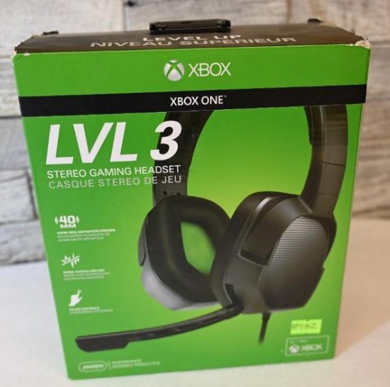 Xbox VL 3 Stereo Gaming Head Set with Box