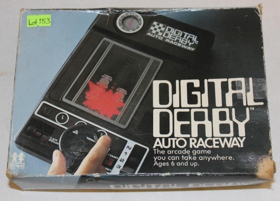 Digital Derby Auto Raceway Game in Original Packaging