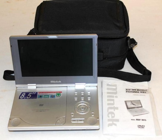 Mintek Portable DVD Player in Carrying Case with Accessories