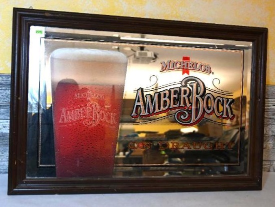 Michelob Amber bock on Draught Mirror