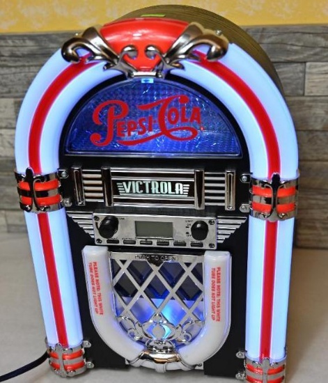 Pepsi Cola Mini Victrola Juke Box