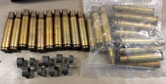 33 Pieces Fired 30 BMG Brass