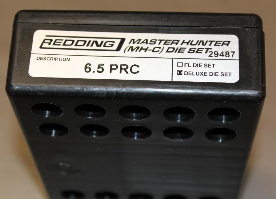 Redding 6.5 PRC Master Hunter (MH-C) Deluxe Die Set New in Box